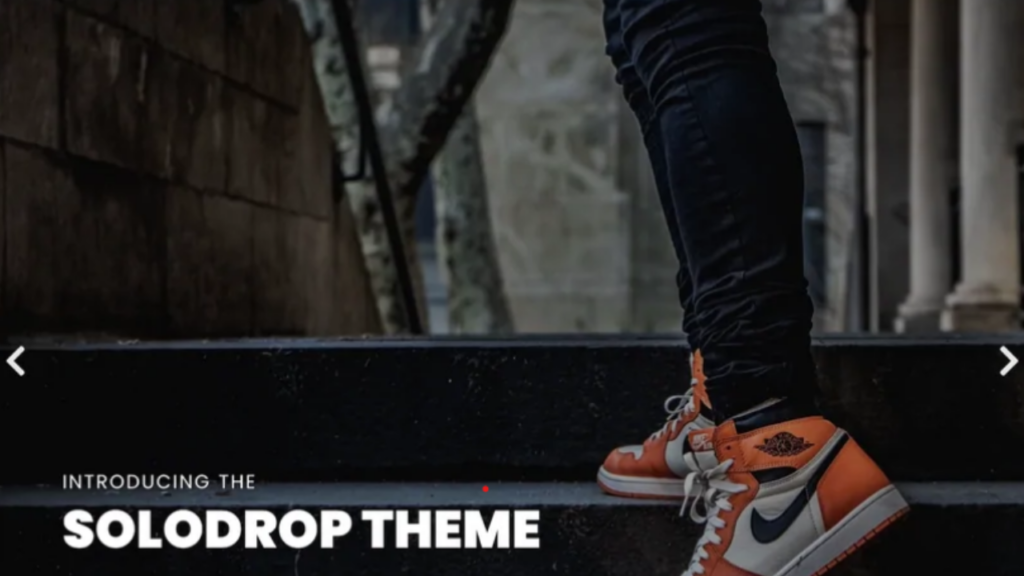 Features of SoloDrop Theme
