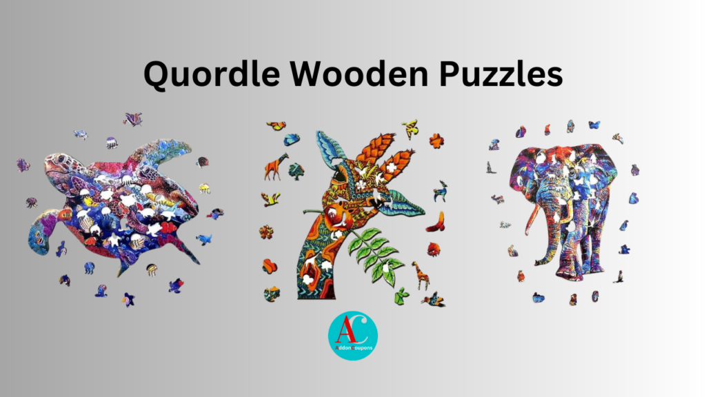 Quordle Wooden Puzzles